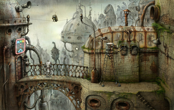 length adventure game in which players take on the role of a robot who has been exiled to  Download Game  Machinarium Collector’s Edition